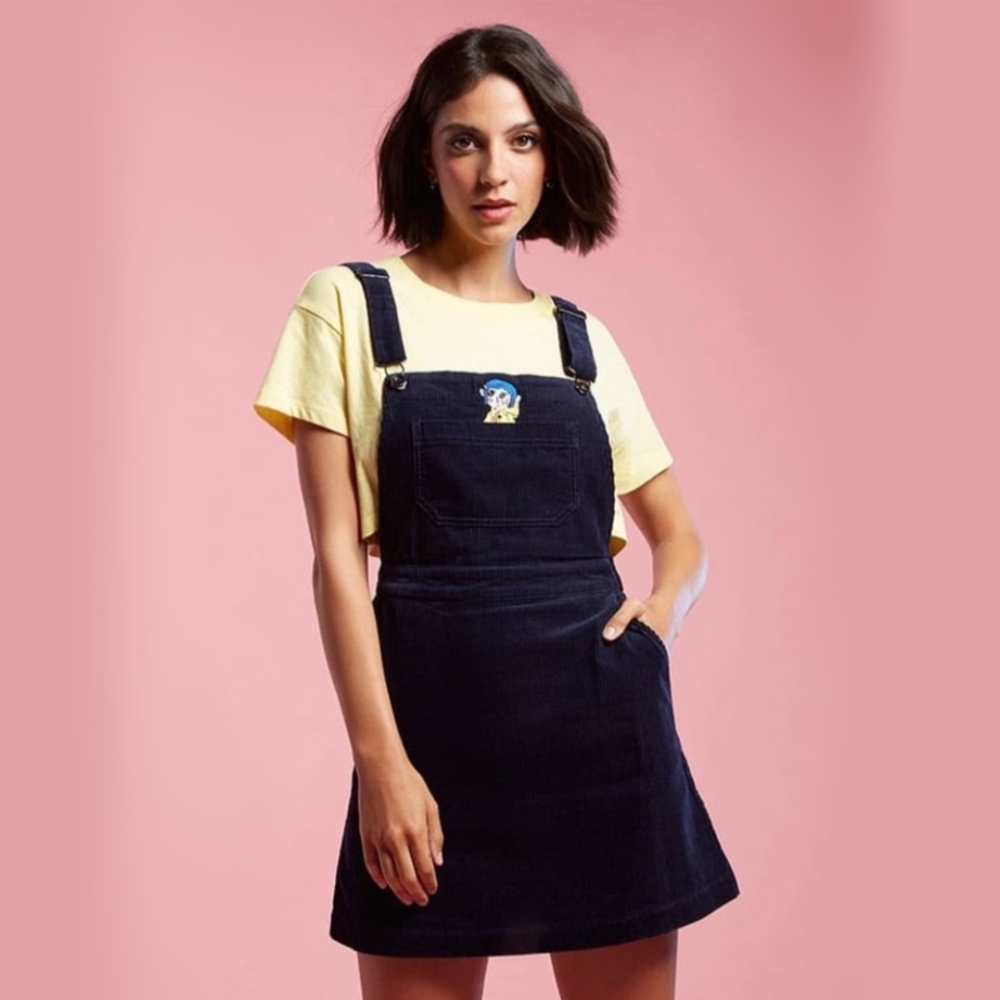 Coraline Corduroy Jumper Dress